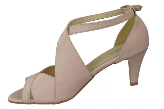 Dámské sandály Powder Pink Natural Leather 130 ElitaBut