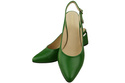 Dámská obuv Sandály Zelená přírodní kůže 196 ElitaBut