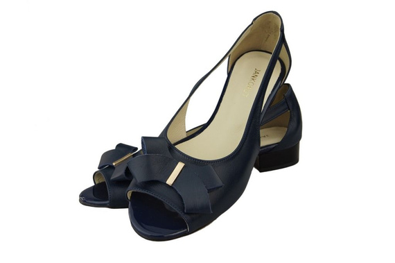 Dámská obuv Sandály Navy Blue Natural Leather 994 ElitaBut