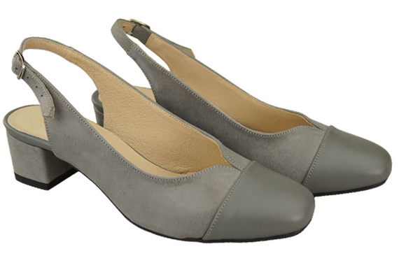 Dámská obuv Sandály z přírodní kůže 165 Ash ElitaBut