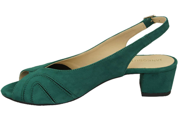 Dámská obuv Sandály semišová kůže Malachite 991 ElitaBut