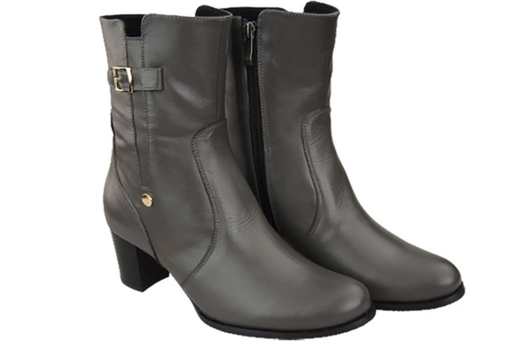 Dámské boty Graphite Warmed Natural Leather 882 Z ElitaBut