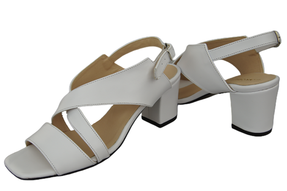 Dámská obuv Sandály White Natural Leather 149 ElitaBut