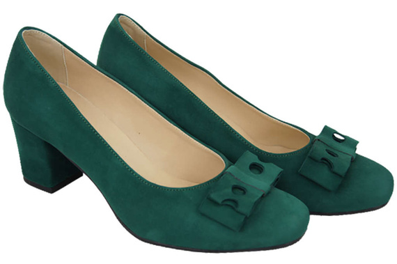 Dámské lodičky Malachite Přírodní semišová kůže 163 ElitaBut