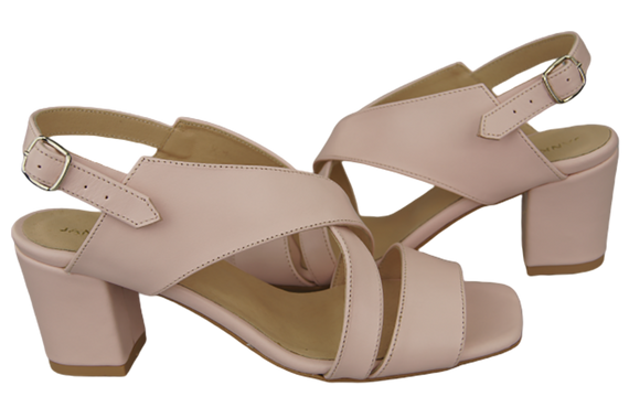 Dámská obuv Sandály Powder Pink Natural Leather 149 ElitaBut