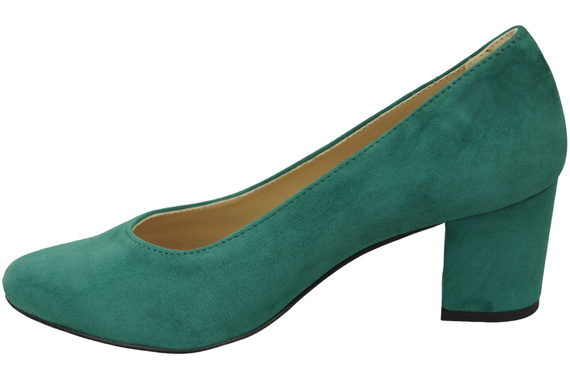 Dámská obuv Malachite Natural Leather Suede pumps 106 ElitaBut
