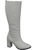 Dámské boty White Classic přírodní kůže 176 ElitaBut