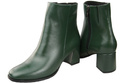 Obuv Dámské boty Emerald Green for Zimní přírodní kůže 214 Z ElitaBut