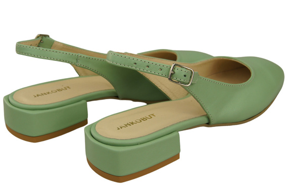 Dámská obuv Sandály Mint Flat Heel Natural Leather 206 ElitaBut