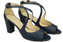 Dámská obuv Sandály Navy blue Přírodní kůže 186 ElitaBut