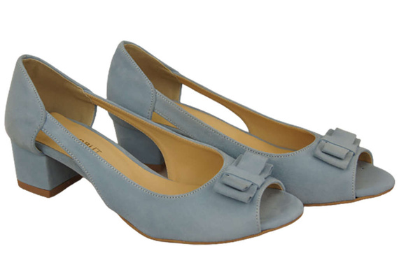 Dámská obuv Sandály Modrá přírodní kůže Semiš 145 Z ElitaBut