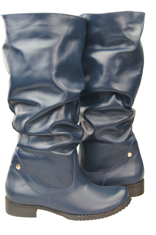 Obuv Dámské boty Přírodní kůže 123 Granátové jablko ElitaBut