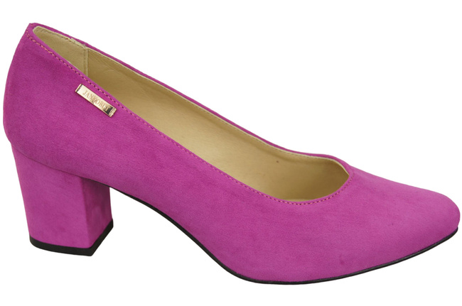 Dámská obuv Cyclamen Natural Suede Leather 106 ElitaBut