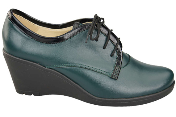 Obuv Dámské polobotky On Anchor přírodní kůže Malachite 181 ElitaBut
