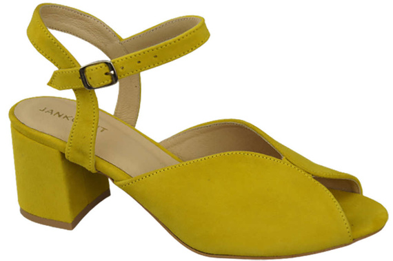 Dámská obuv Lemon Leather Suede Sandals 185 ElitaBut