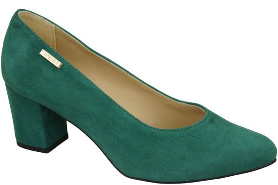 Dámská obuv Malachite Natural Leather Suede pumps 106 ElitaBut