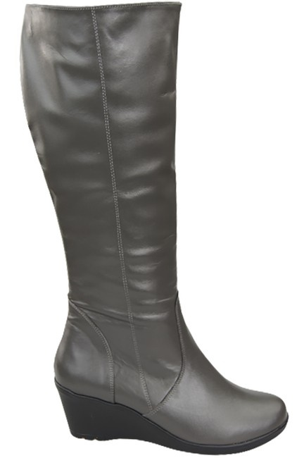 Obuv Dámské kotníkové boty Přírodní kůže Graphite 177 ElitaBut