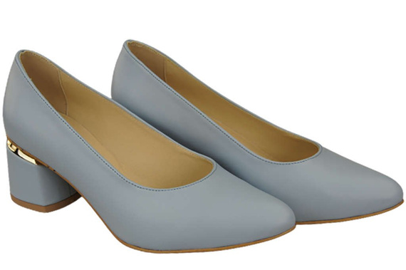 Dámská obuv Pumpkins Bright Blue Natural Leather 143 ElitaBut