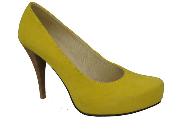 Dámská obuv Lemon Leather Suede Natural Leather 644 ElitaBut