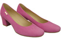 Pohodlná dámská obuv Fuchsia Natural Suede Leather 172 od ElitaBut