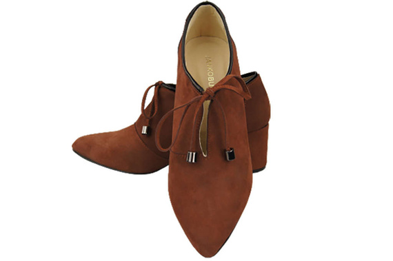 Dámská obuv Chestnut přírodní velurová kůže 183 ElitaBut