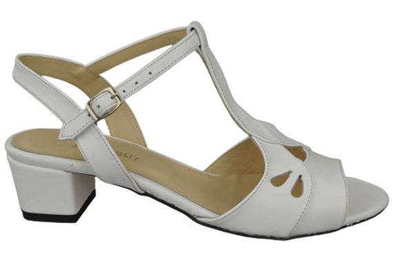Dámská obuv Sandály White Natural Leather 169 ElitaBut