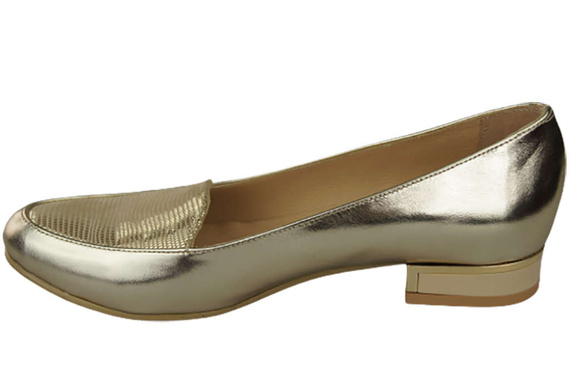 Dámské baletní boty Lords Natural Leather Gold 908 ElitaBut