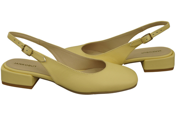 Dámská obuv Sandály Banana Flat Heel Natural Leather 206 ElitaBut