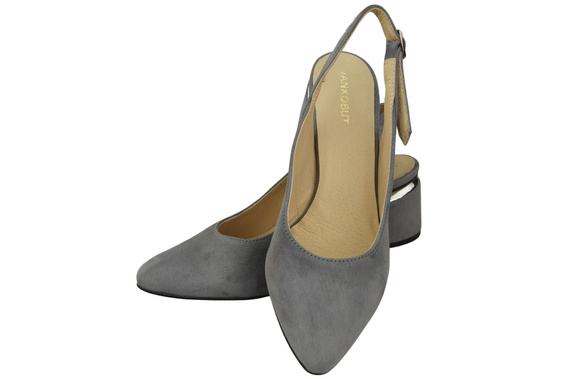 Dámské sandály z přírodní semišové kůže Ash Elegance and Comfort 196 From ElitaBut