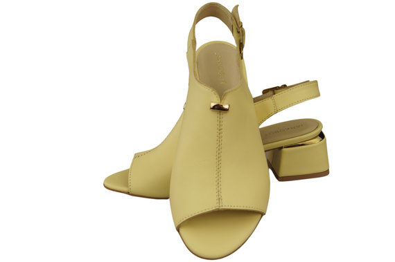 Dámská obuv Sandály Banana gold buckle Přírodní kůže 198 ElitaBut