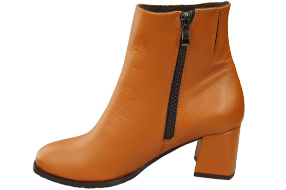 Dámská obuv Červené boty pro Zimní přírodní kůže 214 Z ElitaBut