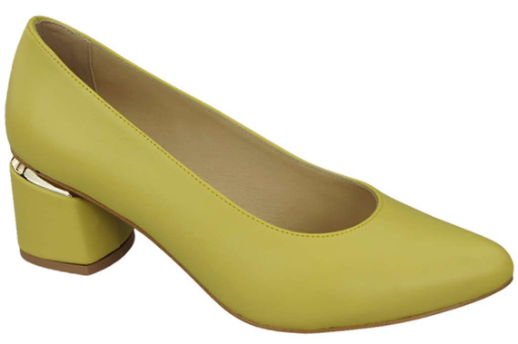 Dámské lodičky Lemon z přírodní kůže 143 ElitaBut