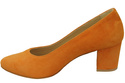 Dámská obuv Orange Natural Suede Leather 106 ElitaBut