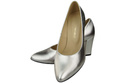 Dámská obuv Silver Natural Leather pumps 170 ElitaBut