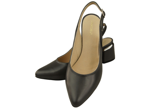 Dámská obuv Sandály Graphite Natural Leather 196 ElitaBut