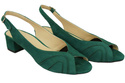 Dámská obuv Sandály semišová kůže Malachite 991 ElitaBut