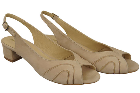 Dámská obuv Sandály semišová kůže Powder pink 991 ElitaBut