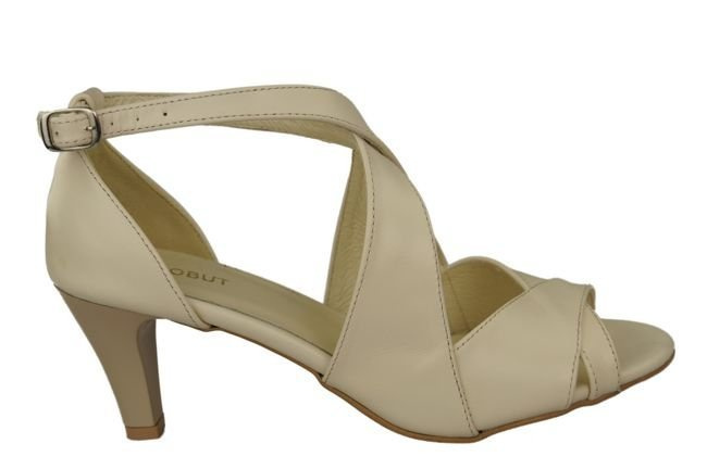 Dámská obuv Sandály Béžová přírodní kůže 130 ElitaBut