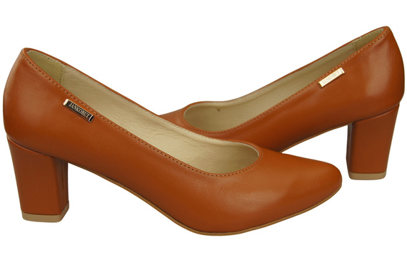 Klasické dámské hladké boty z přírodní kůže 213 ElitaBut