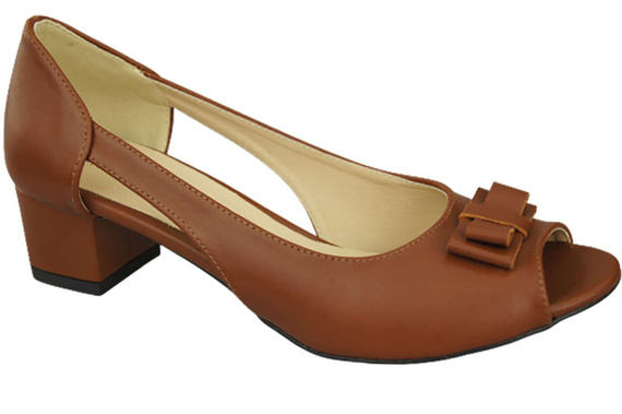 Dámská obuv Sandály Hnědá přírodní kůže 145 ElitaBut