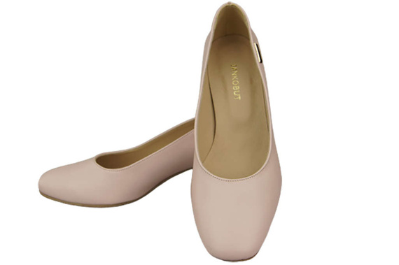 Dámská obuv Dámské lodičky Přírodní kůže 172 Powder Pink ElitaBut