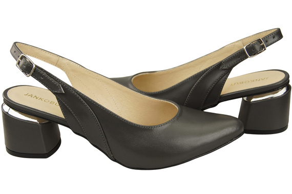 Dámská obuv Sandály Graphite Natural Leather 196 ElitaBut