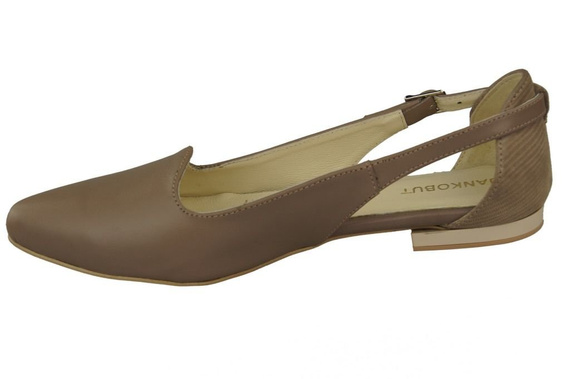 Dámské sandály Cappuccino Přírodní kůže 127 ElitaBut