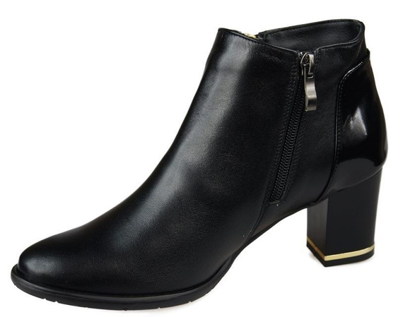 Obuv Dámské kozačky zateplené přírodní kůže 881 Z ElitaBut