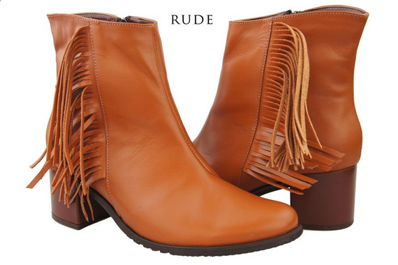 Obuv Dámské boty z přírodní kůže 935