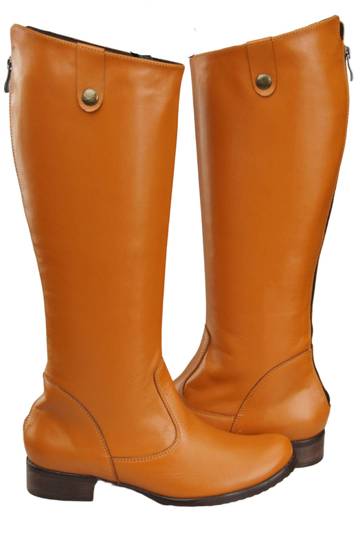 Dámské boty z přírodní kůže Červená 749 ElitaBut