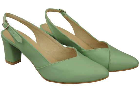 Dámská obuv Mint Stiletto Sandály Natural Leather 217 ElitaBut