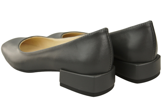 Pohodlná dámská obuv Graphite Flats Natural Leather 204 ElitaBut