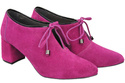 Dámská obuv Purple Velour přírodní kůže 183 ElitaBut