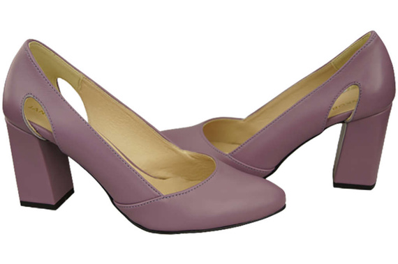 Dámská obuv Lila Přírodní kožené lodičky 184 ElitaBut